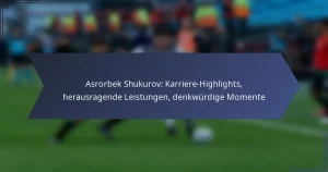 Asrorbek Shukurov: Karriere-Highlights, herausragende Leistungen, denkwürdige Momente